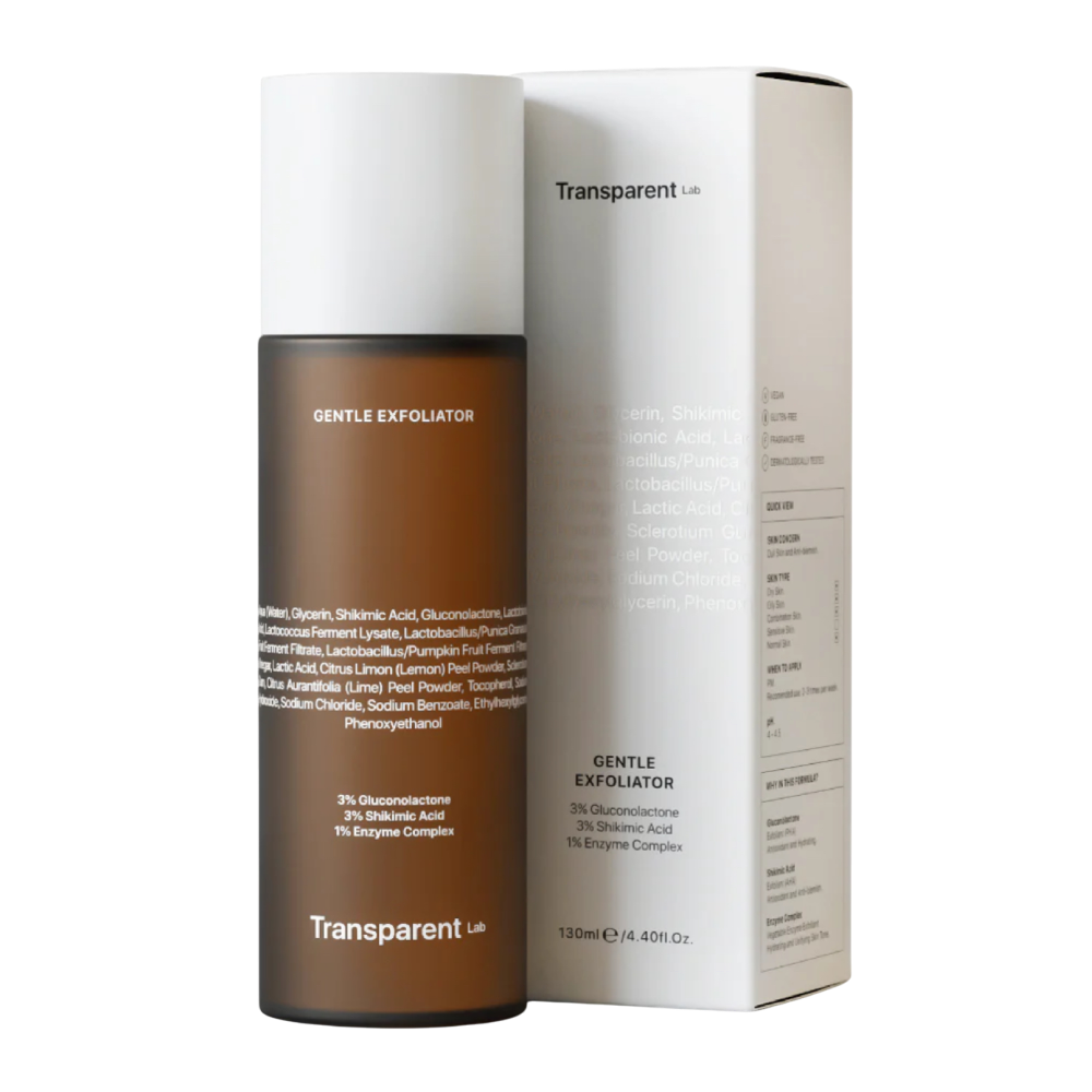 TRANSPARENT LAB Gentle Exfoliator 130ml - Делікатний кислотний пілінг-тонер - фото №1 TRANSPARENT LAB Gentle Exfoliator 130ml - Делікатний кислотний пілінг-тонер - фото №1